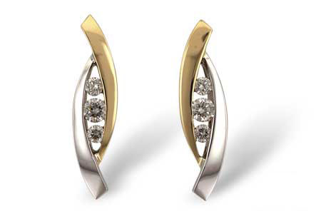A045-80848: EARRINGS .27 TW