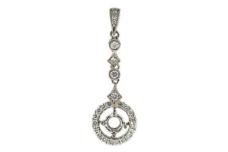 A052-13557: SEMI PENDANT .27 TW