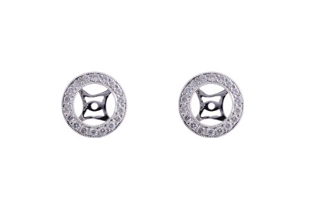 A229-42657: EARRING JACKET .32 TW (FOR 1.50-2.00 CT TW STUDS)