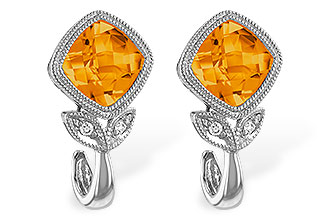 A229-44502: EARR 1.58 CITRINE 1.60 TGW
