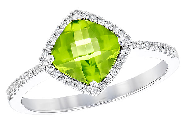 A230-28093: LDS RG 1.58 PERIDOT 1.74 TGW (7MM PER)