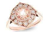 A233-95384: LDS RG .90 MORGANITE 1.05 TW