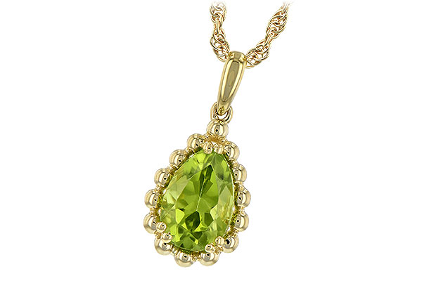 A234-86348: NECKLACE 1.30 CT PERIDOT