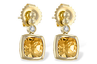 A234-87220: EARR 1.66 CITRINE 1.70 TGW