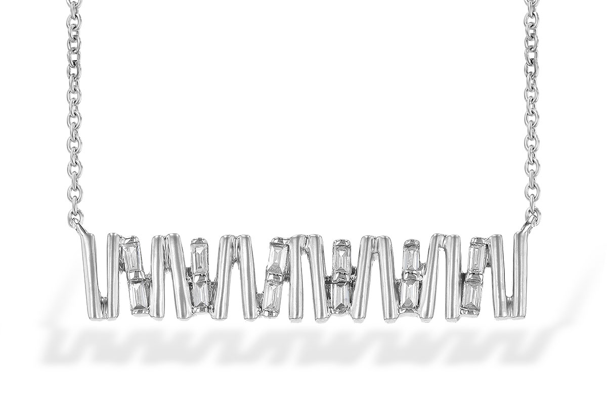 A235-78111: NECK .15 TW BAGUETTE DIAS