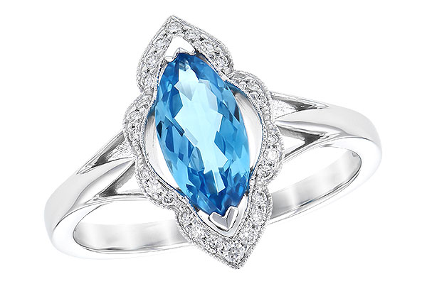 A318-52711: LDS RG 1.26 BLUE TOPAZ 1.37 TGW