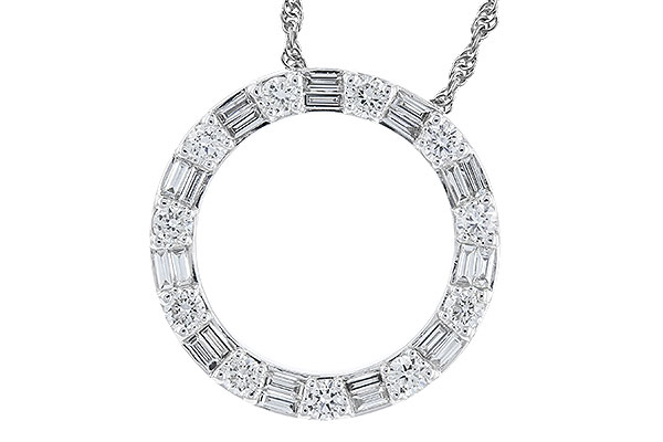 A319-40820: NECKLACE .25 TW BAG .60 TW