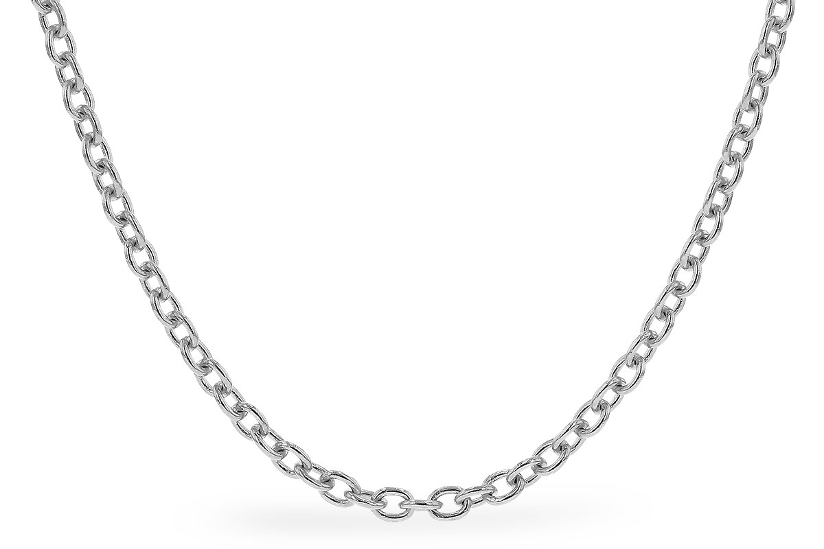A319-43575: CABLE CHAIN (1.3MM, 14KT, 18IN, LOBSTER CLASP)