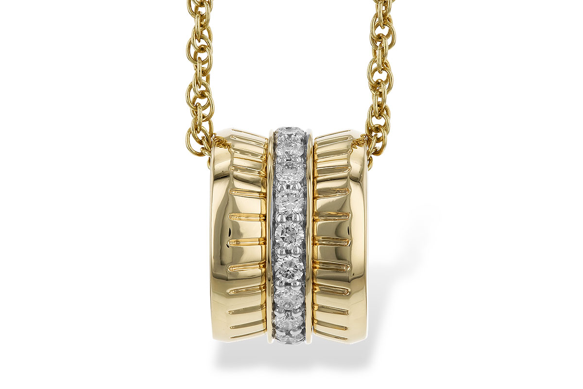 A319-44493: NECKLACE .24 TW
