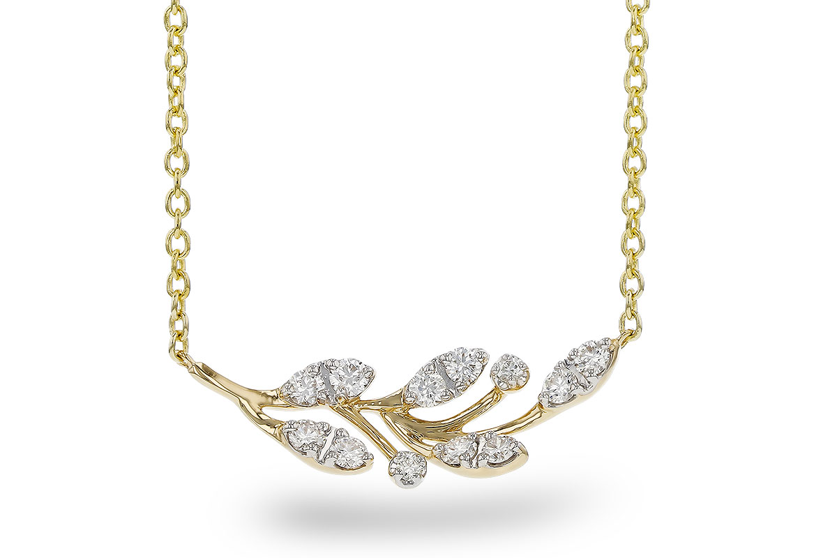 A320-30820: NECKLACE .32 TW (18")