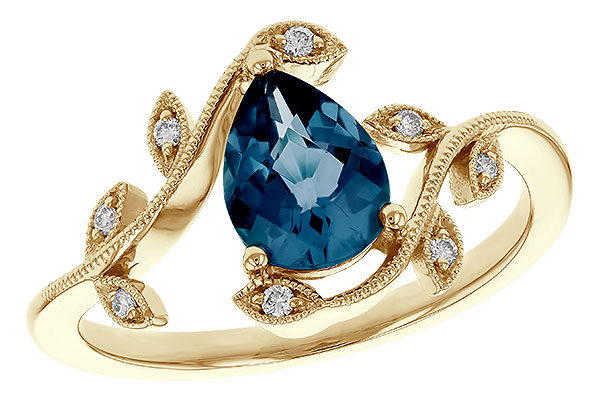 A320-31784: LDS RG 1.20 LONDON BLUE TOPAZ 1.26 TGW (8x6MM LBT)