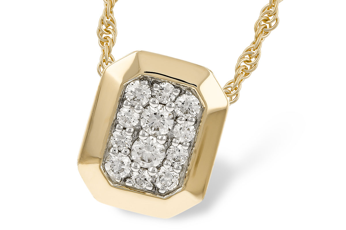A320-34466: NECKLACE .25 TW