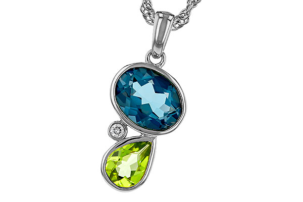 A320-36311: NECKLACE 2.43 SEMI-PREC (PER,LBT) 2.45 TGW