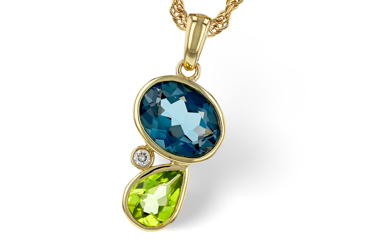 A320-36311: NECKLACE 2.43 SEMI-PREC (PER,LBT) 2.45 TGW