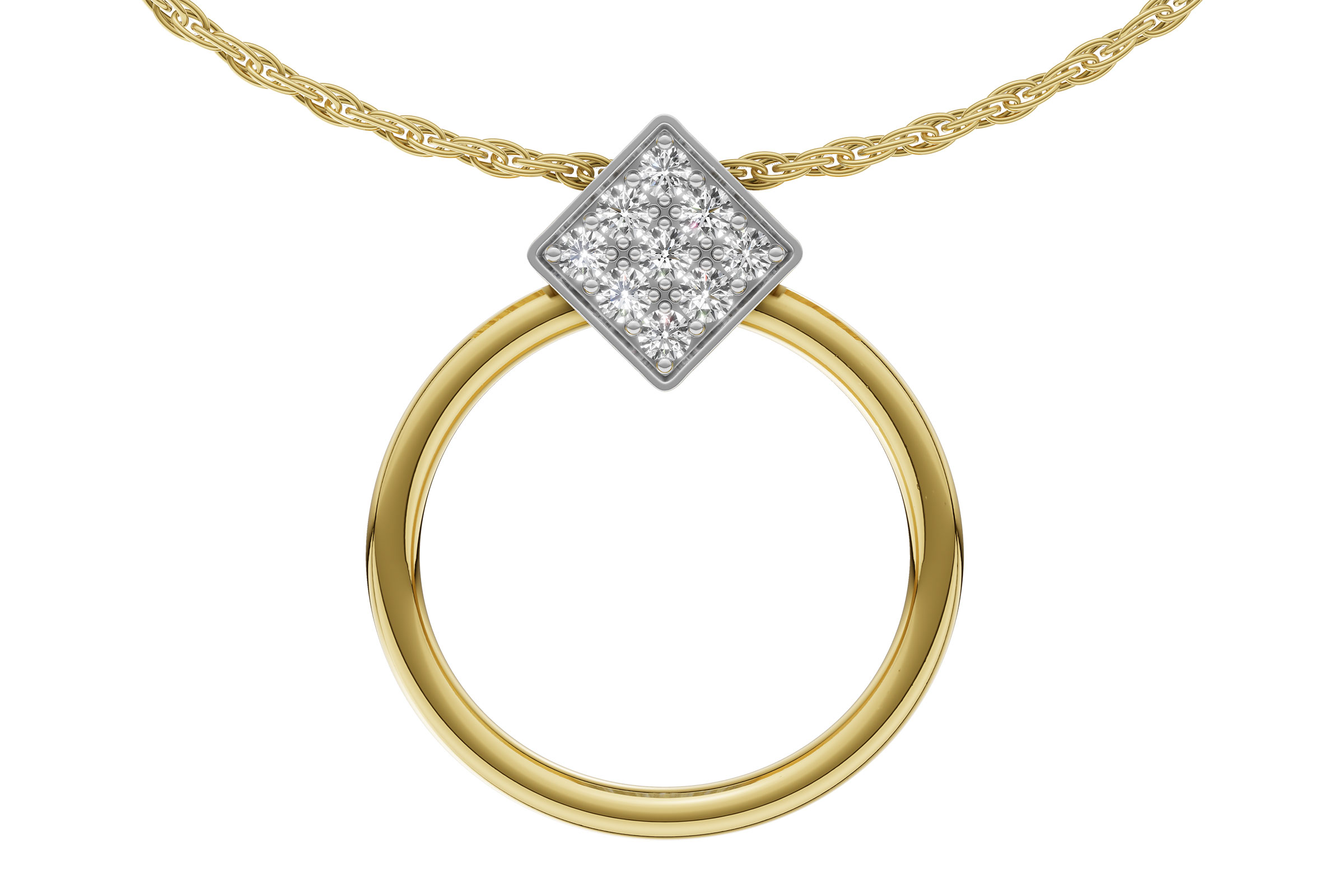A321-19939: NECKLACE .25 TW