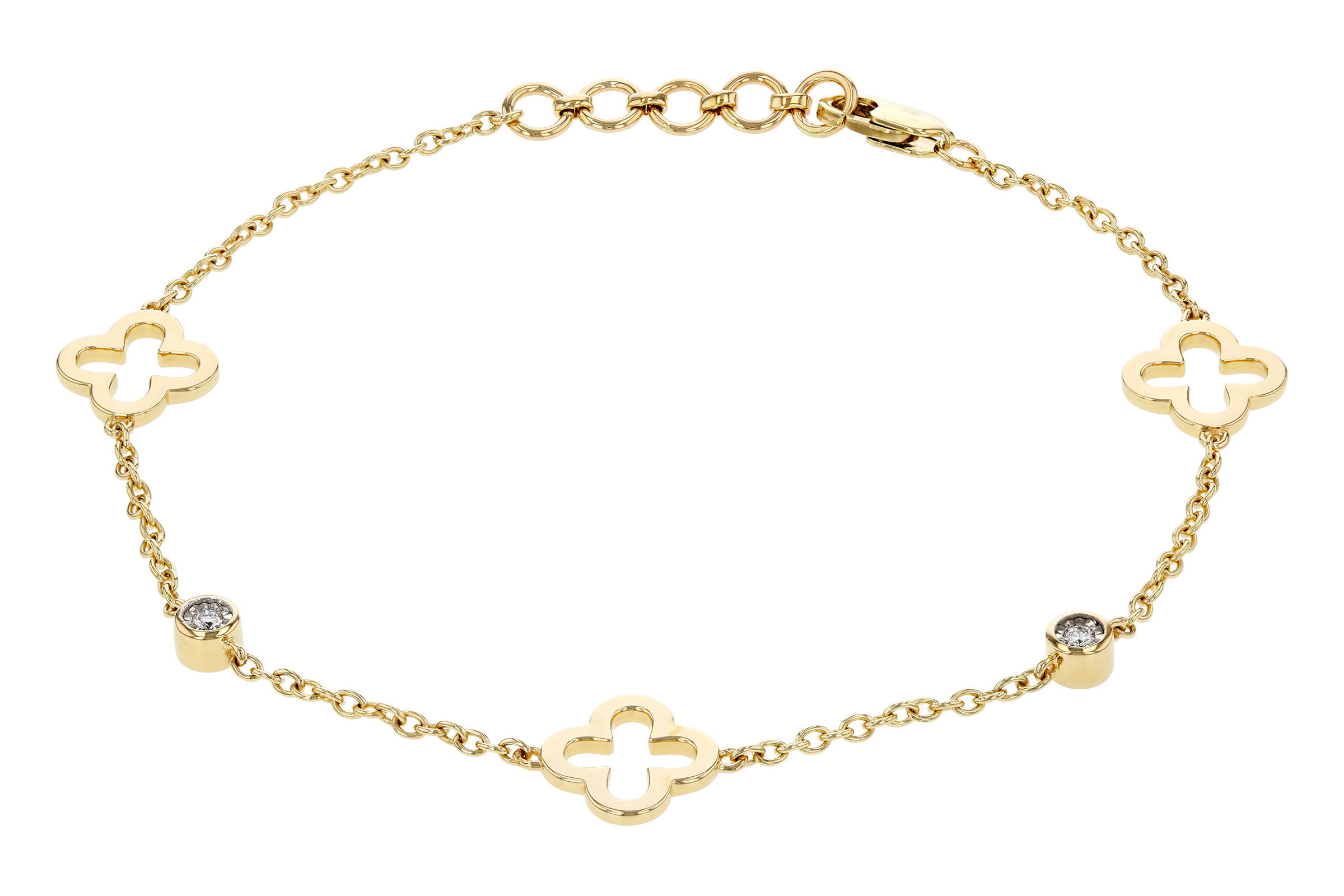 A321-19957: BRACELET .06 TW (7.25")