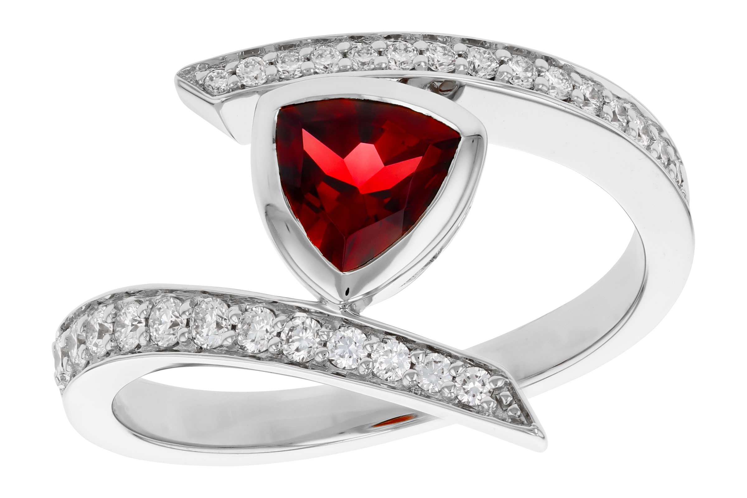 A321-21775: LDS RG .84 GARNET 1.08 TGW (6MM GAR)