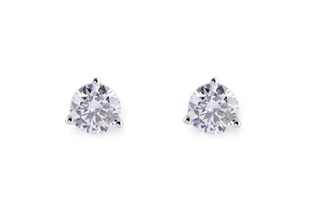 B229-43566: EARRINGS .50 TW