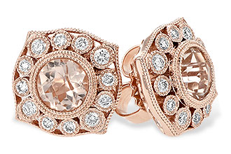 B233-95384: EARR .75 MORGANITE .98 TGW