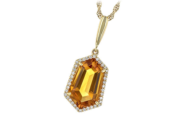 B235-74493: NECK 3.66 CITRINE 3.80 TGW