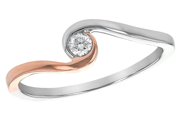 B235-79057: D234-87193 W/ ROSE GOLD TRIM .07 BR
