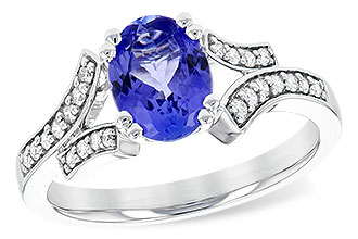 B235-79993: LDS RG 1.15 TANZANITE 1.30 TGW