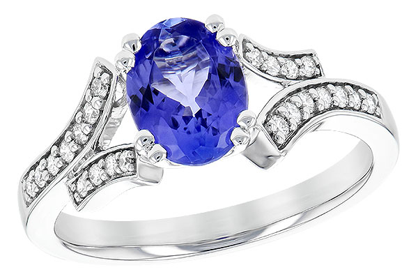 B235-79993: LDS RG 1.15 TANZANITE 1.30 TGW