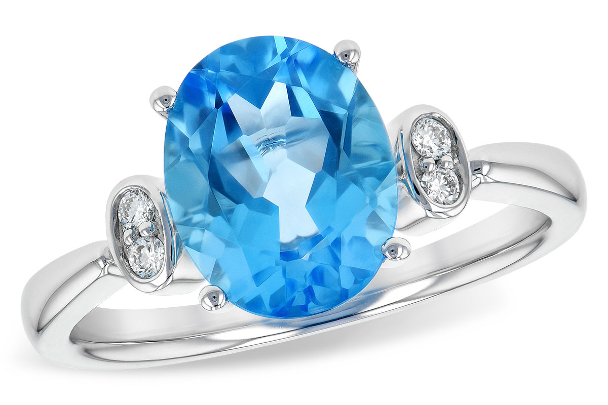 B235-80902: LDS RG 2.84 BLUE TOPAZ 2.90 TGW (10x8MM BT)