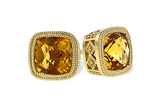 B318-46357: EARR 1.70 TW CITRINE