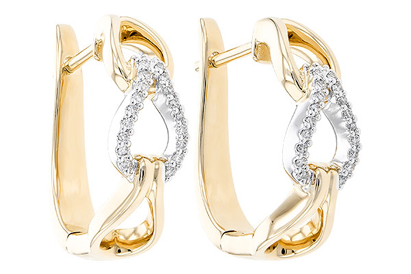 B318-53611: EARRINGS .15 TW