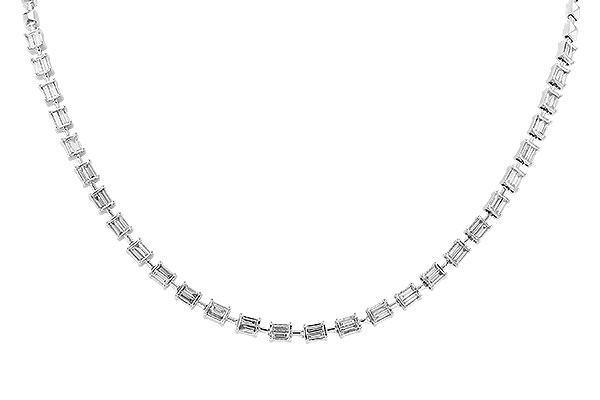 B319-40848: NECKLACE 2.02 TW BAGUETTE