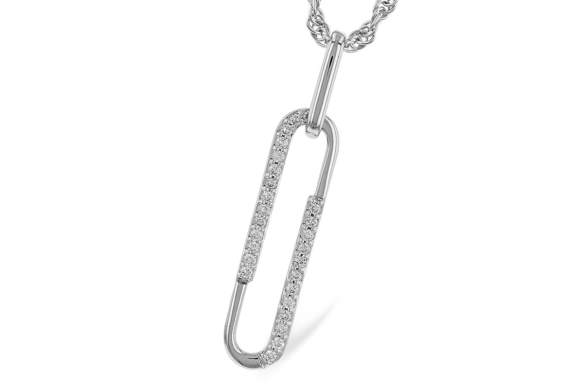 B319-42657: NECKLACE .14 TW