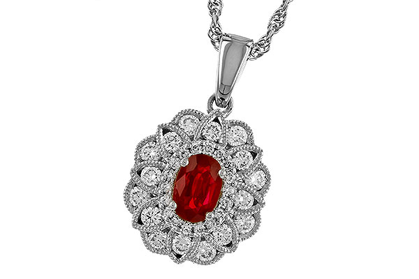 B319-44484: NECK .55 RUBY TW 1.07 TGW (6x4MM RUBY)