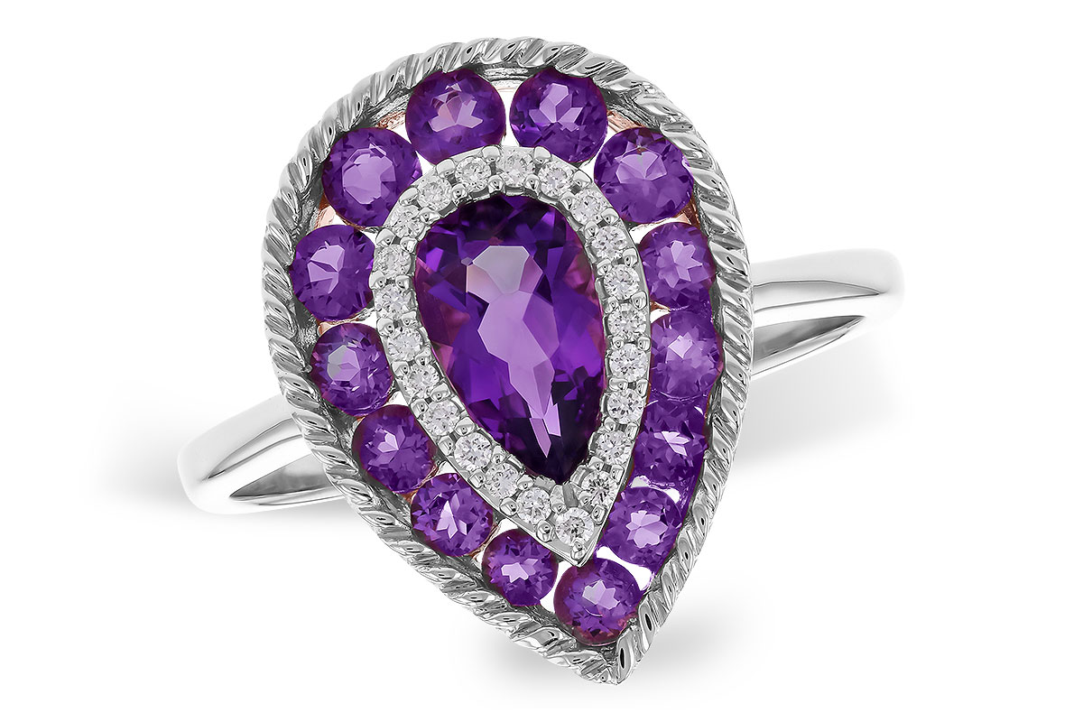 B319-44520: LDS RG 1.14 TW AMETHYST 1.22 TGW