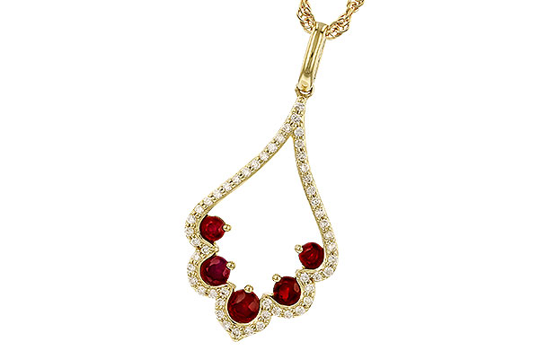 B319-45411: NECK .34 RUBY .53 TGW