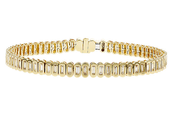 B320-28157: BRACELET 1.70 TW BAGUETTE (7")
