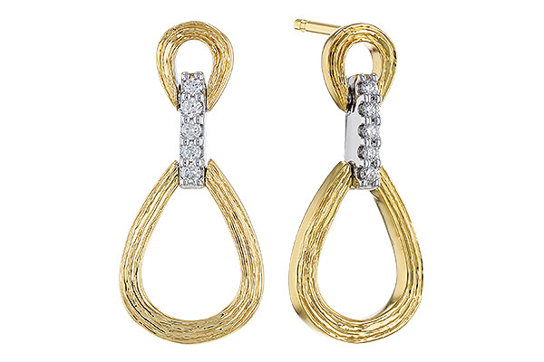 B320-29029: EARRINGS .07 TW