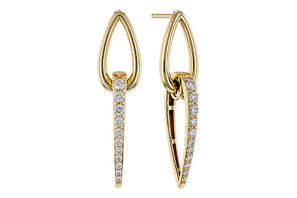 B320-29057: EARRINGS .75 TW