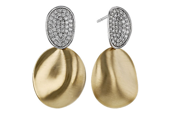 B320-29066: EARRINGS .38 TW