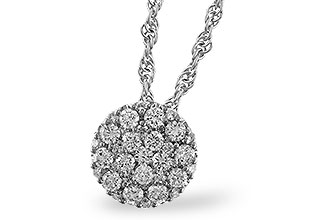B320-30820: NECKLACE .25 TW
