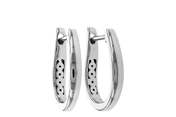 B320-33611: GOLD EARRINGS (15MM)