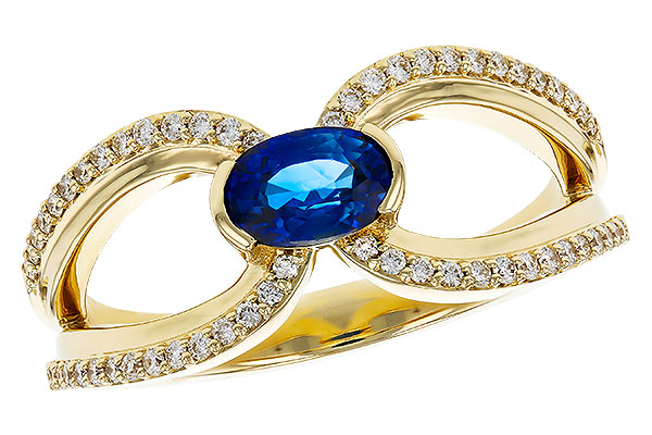 B321-19066: LDS RG .56 SAPPHIRE .75 TGW (6x4MM SA)