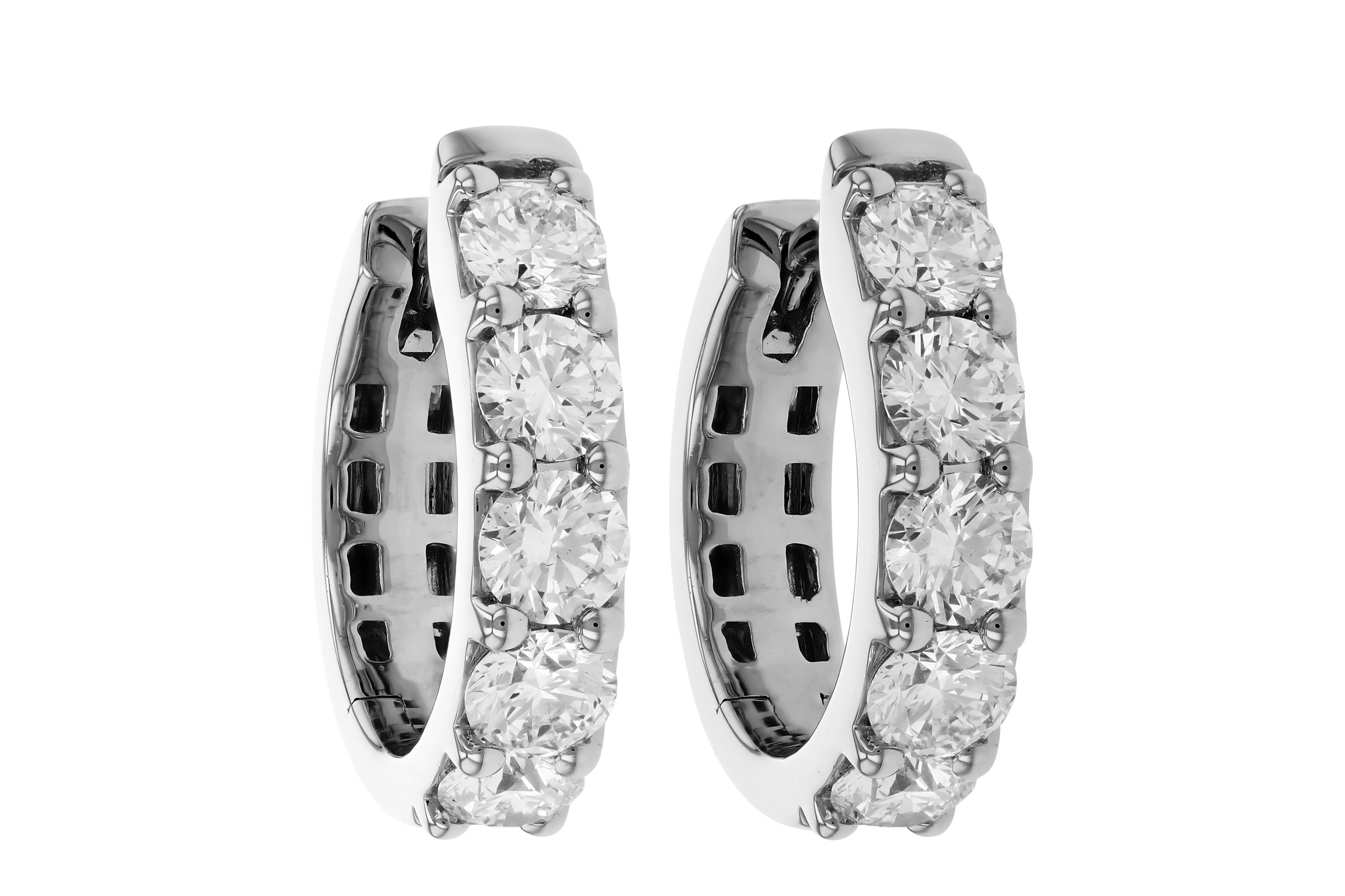 B321-19966: EARRINGS 1.50 TW