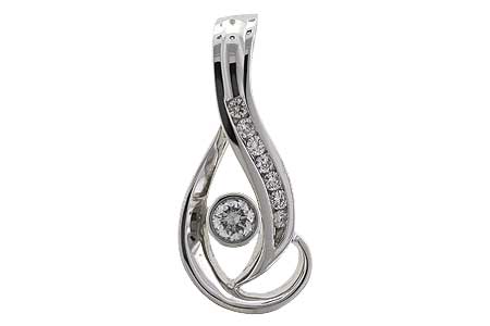 C052-13557: PENDANT .23 BR .39 TW
