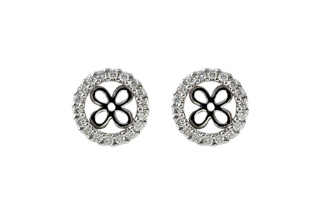 C233-04475: EARRING JACKETS .30 TW (FOR 1.50-2.00 CT TW STUDS)