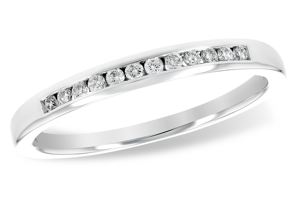 C233-99057: LDS WED RG .12 TW (12 STONES)