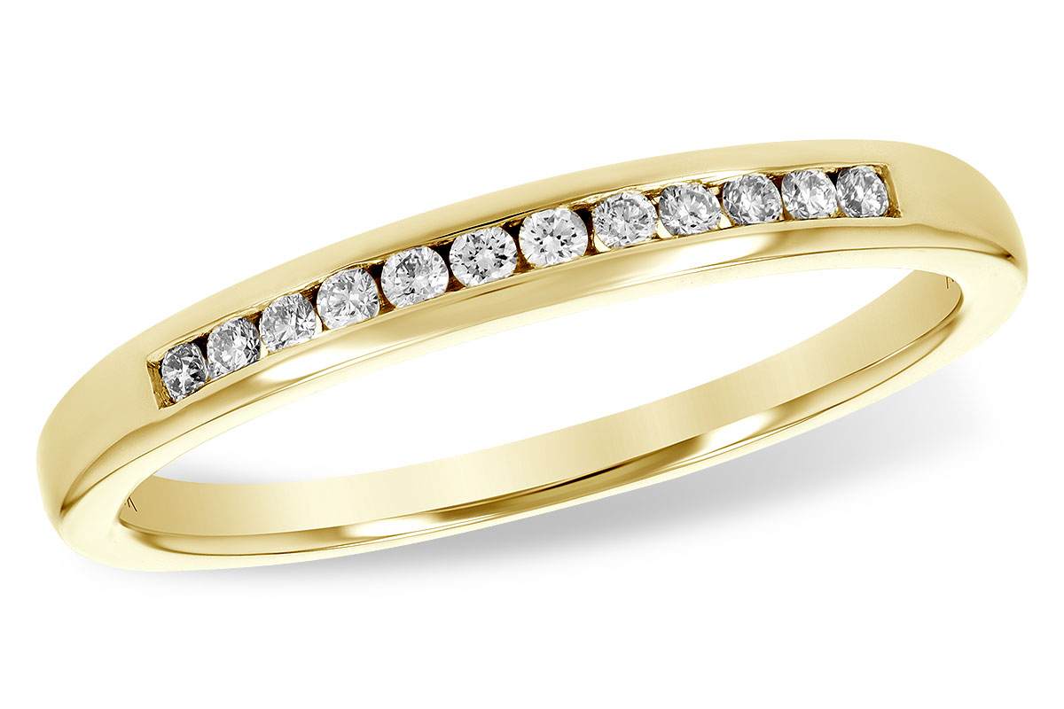 C233-99057: LDS WED RG .12 TW (12 STONES)