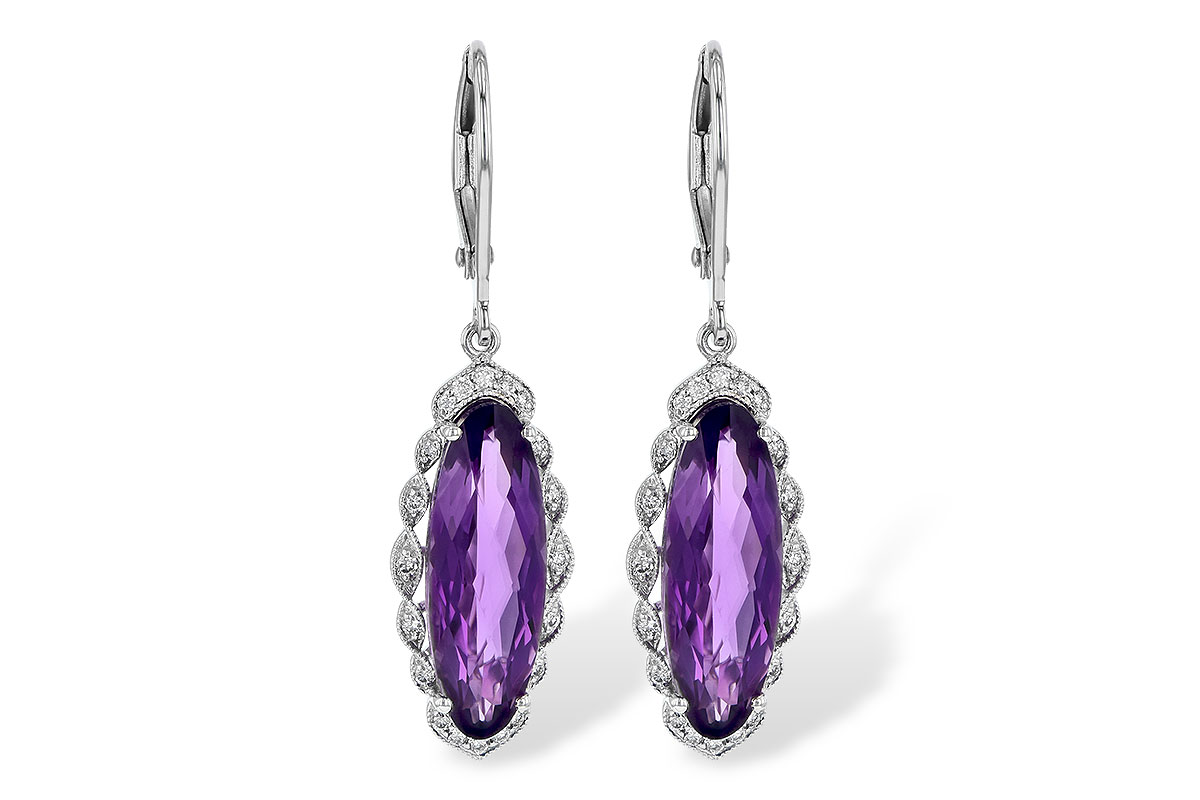 C235-80820: EARR 4.75 AMETHYST 4.90 TGW