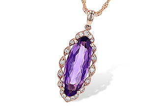C235-80829: NECK 3.60 AMETHYST 3.74 TGW