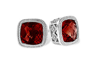 C318-46357: EARR 2.50 TW GARNET